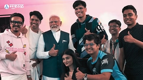 Modi Meets Gamers