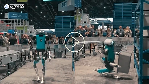 Robot Falls Down
