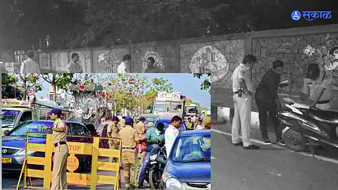 Police News: निवडणुक काळात पोलिस लागले कामाला; दहाही चेकपोस्टवर असणार दिवसरात्र नाकाबंदी