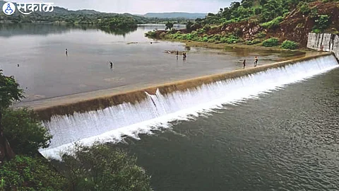 Current water storage in the dam.