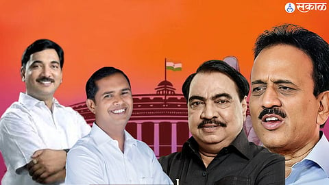 Jalgaon Lok Sabha Constituency : आमदार मंगेश चव्हाणांची खडसेंवर ‘तोफ’, उन्मेश पाटील यांचे महाजनांवर ‘अस्त्र’!