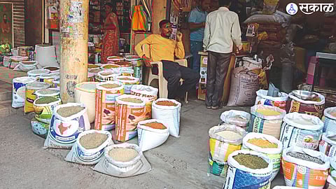 pulses at Bhusar market