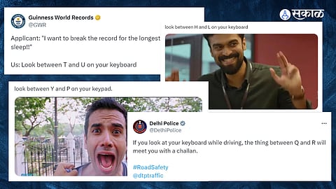 Look between Your Keyboard