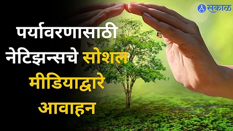 Trees Protect Environment : पर्यावरणासाठी नेटिझन्सचे सोशल मीडियाद्वारे आवाहन