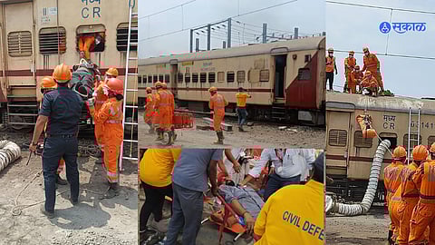 Mumbai: Railway Mockdrill in Igatpuri Yard; The passengers stuck in the coach were rescued safely!