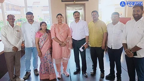 Nandurbar MP Heena Gavit, present at a resort where MLA Rajesh Padvi and BJP office bearers
