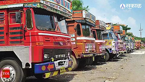 ban on heavy vehicle at ulhasnagar balasaheb patil transport