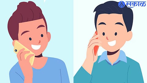 two friends on call