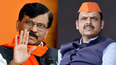 Sanjay Raut vs Devendra Fadnavis