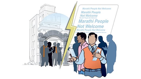 marathi people not welcome