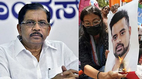 Hasan MP Prajwal Prajwal Home Minister G. Parameshwara