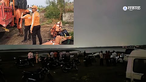 Pune News: उजनी पात्रात बोट उलटली, शोधकार्यासाठी एनडीआरएफचे पथक दाखल, सहा जण बेपत्ता
