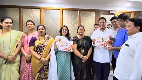 Lata Shinde and Pappu Kalani