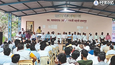 Bhaskar Bhagare meeting in Pimpalgaon