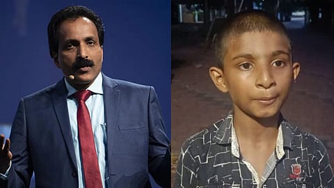 इस्रो प्रमुखांनी केरळच्या ९ वर्षीय मुलाच्या अवकाशाबद्दलच्या प्रश्नांची उत्तरे दिली.
