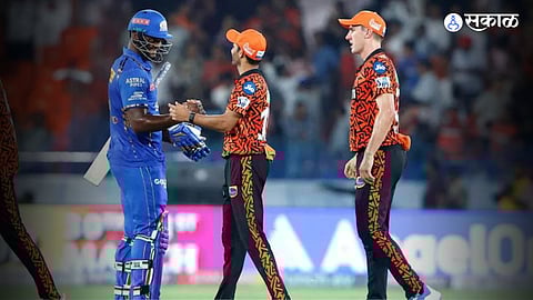 Mumbai Indians vs Sunrisers Hyderabad IPL 2024 News Marathi