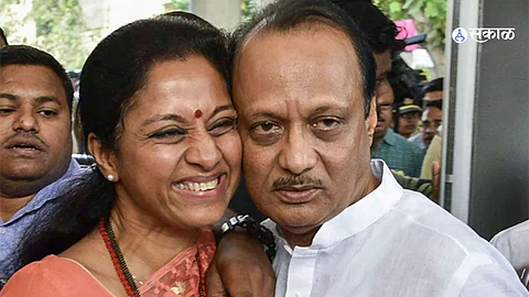 Why did Supriya Sule reach Ajit Pawar residence on polling day