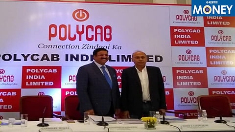 पॉलीकॅबच्या शेअर्सने विक्रमी उच्चांक गाठला.