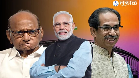 Sharad Pawar , Prime Minister Narendra Modi, Uddhav Thackeray