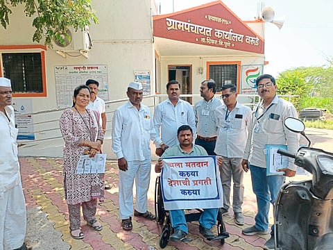 वरुडे येथे विशेष मतदार जनजागृती मोहीम