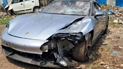 Porsche Car Accident
