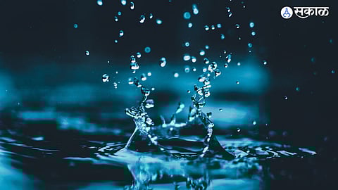 New reservoir construction underway as part of the expanded water supply project, set to increase storage capacity to 1350 million liters.