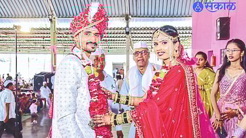 Amol Pagar and Nikita Pagar