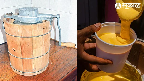 Ice Cream Pot & Pot made ice cream