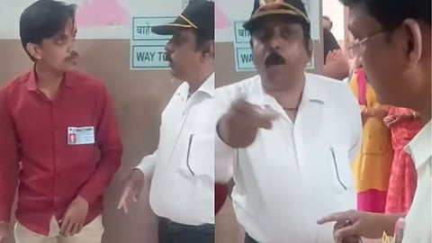 Shirur Loksabha election 2024 : प्रचारसाहित्य घेऊन पोलिंग एजंट मतदान केंद्रात? शिरुरमधल्या मांजरी केंद्रातील प्रकार, कोल्हेंचा आरोप