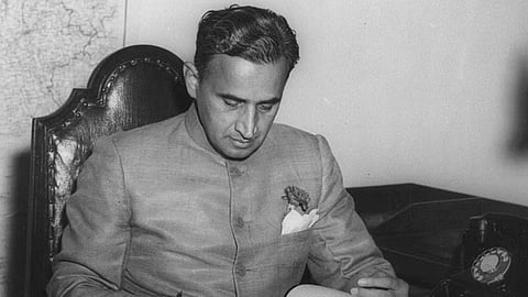 Finance Minister Dr. C. D. Deshmukh