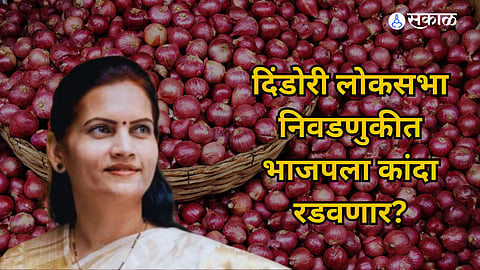 Lok Sabha Election 2024 BJP Bharati Pawar Vs Bharati Pawar Onion Price Farmers latest Politics News