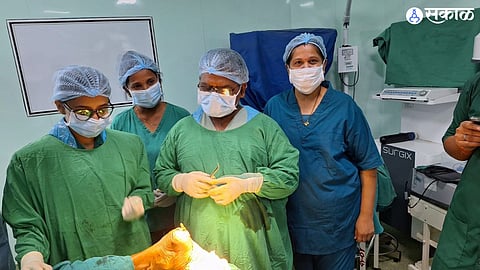 Idol of Vitthal surgically removed from leg; Decision of Thane District General Hospital Administration