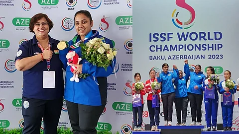 Sakshi Suryawanshi Wins Gold Medal in Pistol Shooting Competition