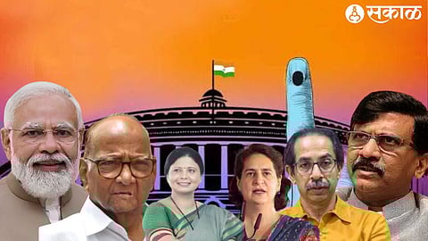 Narendra Modi, Priyanka Gandhi, Uddhav Thackeray, Sanjay Raut, Narayan Rane, Sushma Andhare