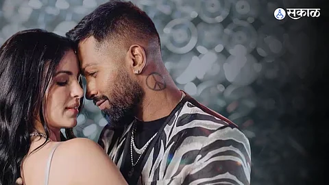 Hardik Pandya and Natasa Stankovic