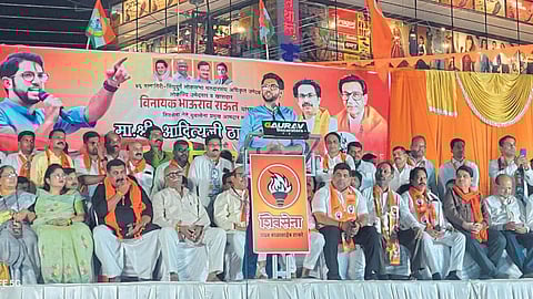 Aditya Thackeray Mahavikas Aghadi Prachar Sabha Sawantwadi