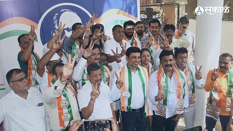 NCP- Sharad Chandra Pawar party leader Amit Saraiya filed candidature konkan padvidhar matdar sangh