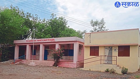 A new school room built with funds coming under Zilla Parishad.