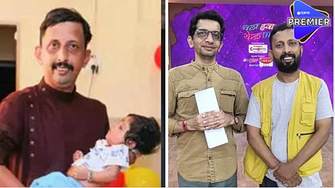 atul virkar with son