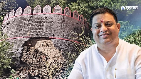 Balya Mama Mhatre: खासदारांचा एक फोन अन् दुर्गाडी किल्ल्याची डागडुजी होणार सुरू