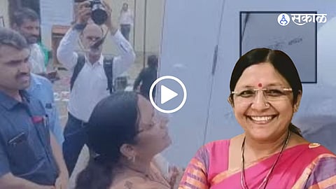 union minister of state savitri thakur viral Video