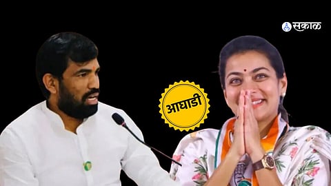 Praniti Shinde vs ram satpute