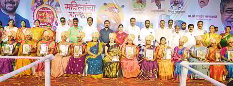 भोरला कर्तृत्ववान महिलांचा सन्मान