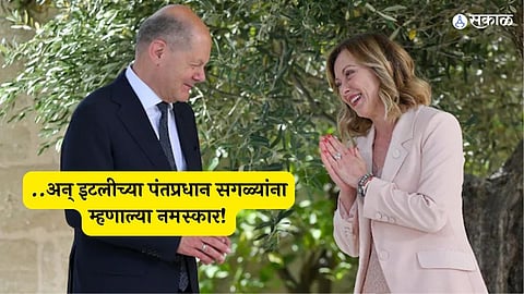 G7 Summit: Italian PM Meloni Welcomes Leaders with 'Namaste'