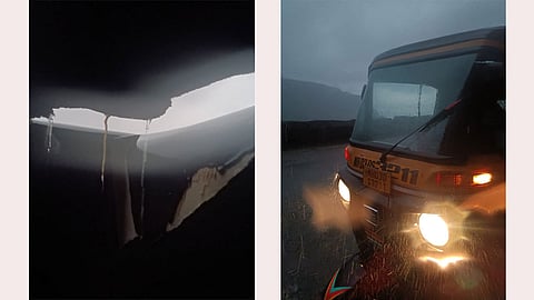 Landslide on Rickshaw