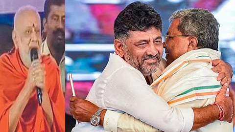 CM Siddaramaiah and DK Shivakumar Bangalore