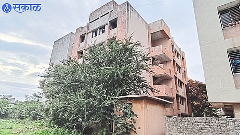 Gharkul building in bad condition