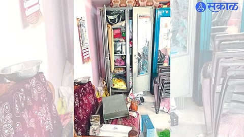 A house cleaned by thieves.