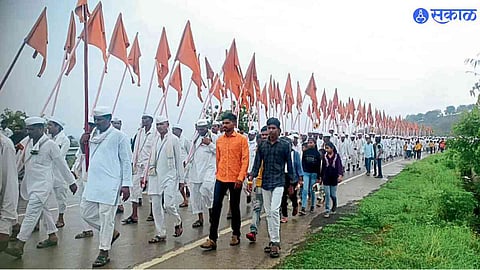 Gajanan maharaj palkhi