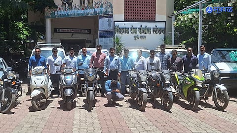 ८ चारचाकी, ९ मोटार सायकली चोरणारे जोडपे गजाआड!